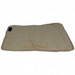 Jack and Vanilla Monsoon Blanket 50x60 cm, in grijs en bruin.