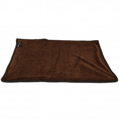 Jack and Vanilla Monsoon Blanket 50x60 cm, in grijs en bruin.