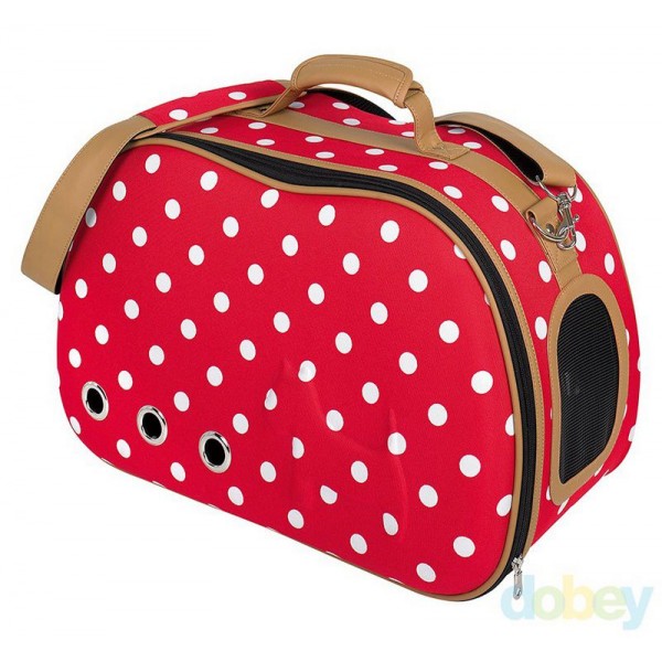 Barry Auto Uitsluiting Hondendraagtas POLKA DOT