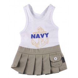 navy wit jurkje navy wit jurkje