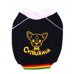 zwart truitje met chihuahua print zwart truitje met chihuahua print